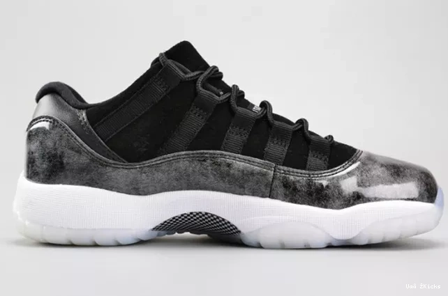 729  JORDAN 11 womens "BARON" 2506 (GS) AIR  RETRO LOW BG 528896- Trendy 0808